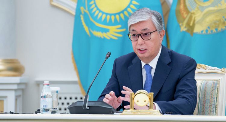 'Let's stop eyewashing while making reports' Kazakh president