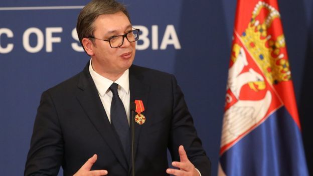 Serbian President Vucic admitted to hospital with heart problems