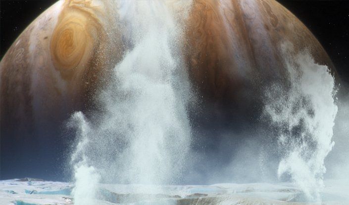 NASA reveals water plumes in Jupiter's Moon Europa