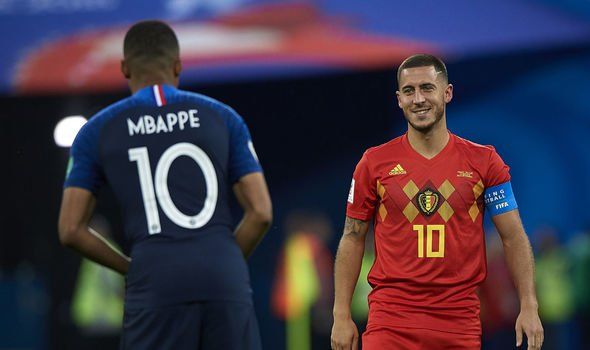 'If tomorrow I could bring Kylian to Real Madrid, I would try' Hazard on Mbappe