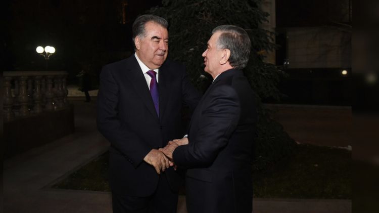 Rahmon invites Mirziyoyev to make official visit to Tajikistan
