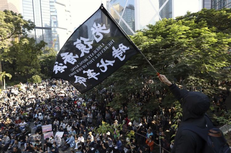 Hong Kong elders, youths vow to keep up pro-democracy fight