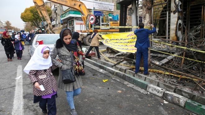 مظاهرات إيران: ما نعرفه وما نجهله