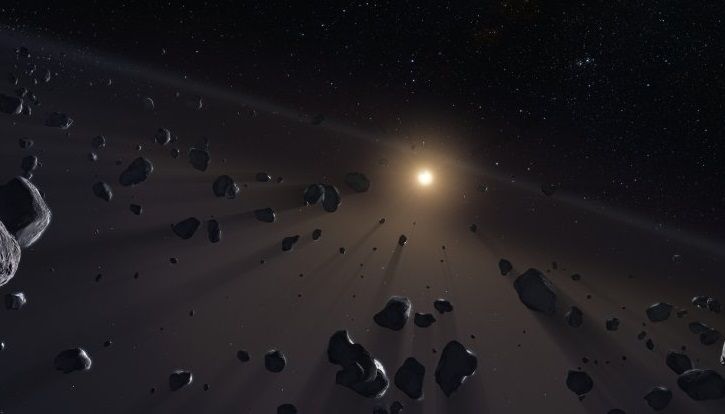 Astronomers have detected a familiar feature in a far-away solar system