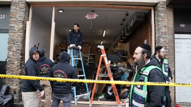 حادث نيوجيرسي: المهاجمان "استهدفا متجرا يهوديا"