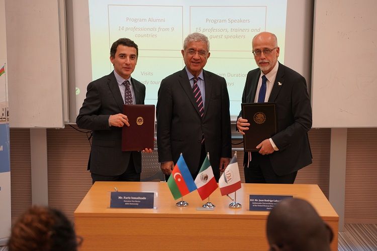 Mexico and Azerbaijan strengthen academic-diplomatic cooperation.