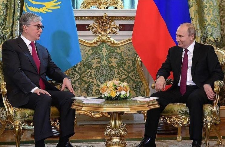 Putin hails relations with Kazakhstan