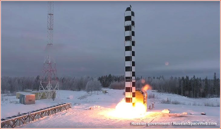 Russia is ready to demonstrate its Sarmat ballistic missile to the US