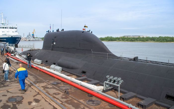 Russia has launched first serial nuclear submarine “Novosibirsk”