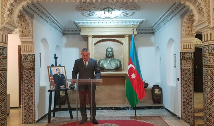 حفل استقبال في المغرب بمناسبة يوم تضامن أذربيجانيي العالم