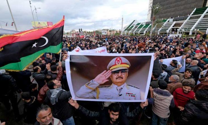 حفتر يعلن “النفير” و”التعبئة الشاملة” لصدّ أيّ تدخّل عسكري تركي في ليبيا