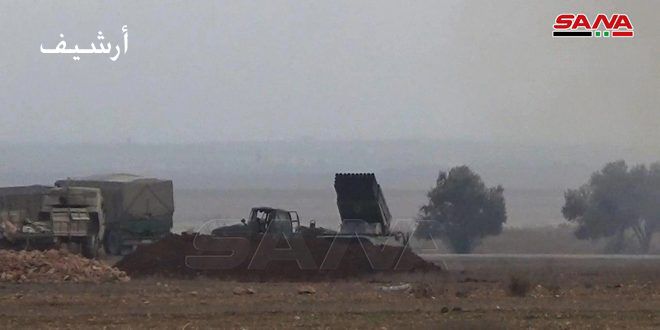 الجيش يدمر آليات للإرهابيين ويقضي على عدد منهم بريف إدلب الجنوبي الشرقي