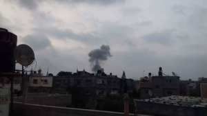 طائرات إسرائيلية تقصف قطاع غزة بعيد ساعات من إعلان “صفقة القرن”