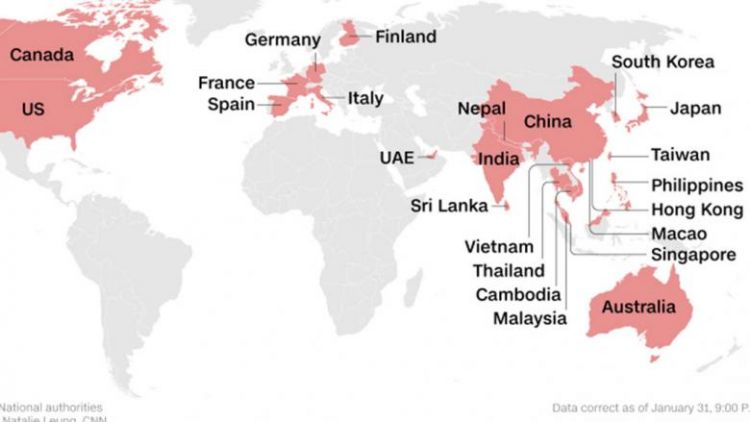 فيروس كورونا في 27 دولة.. 14.5 ألف إصابة.. إليكم القائمة بآخر تحديث.