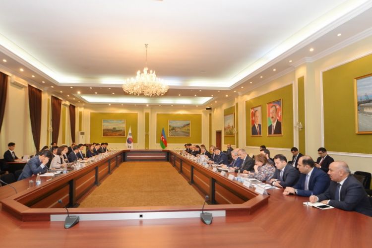 عقد الاجتماع الثاني للجنة المشتركة للتعاون الاقتصادي بين حكومتي أذربيجان وكوريا الجنوبية