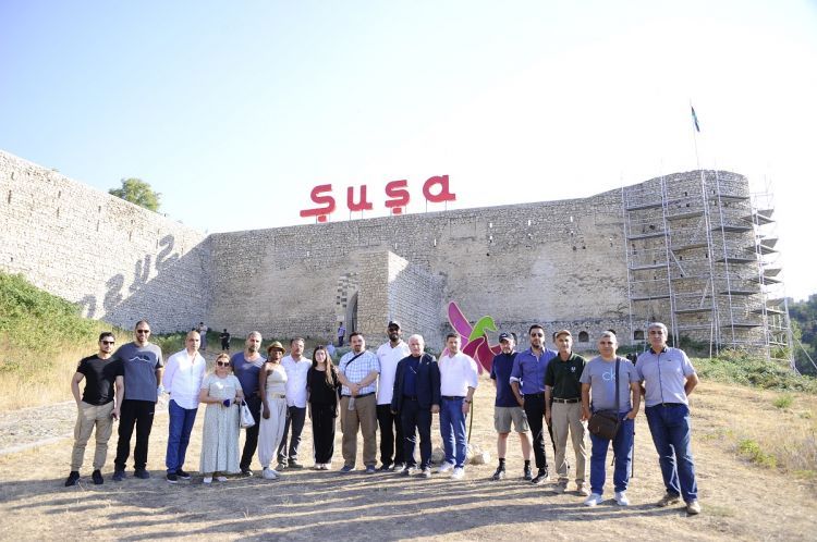 The delegation of Al-Jazeera and American singer Della Miles visited Shusha - PHOTOS