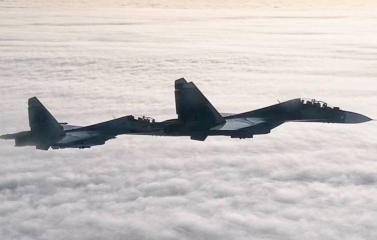 Russian, Belarusian Su-30SM fighters patrol Union State borders