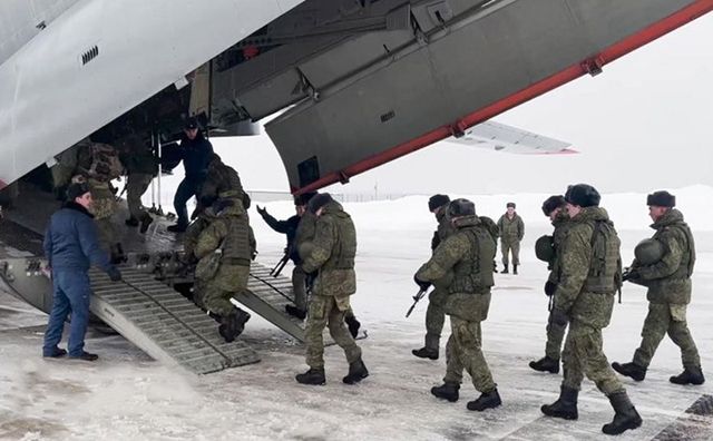 Russian troops already control the airport in Almaty, Kazakhstan