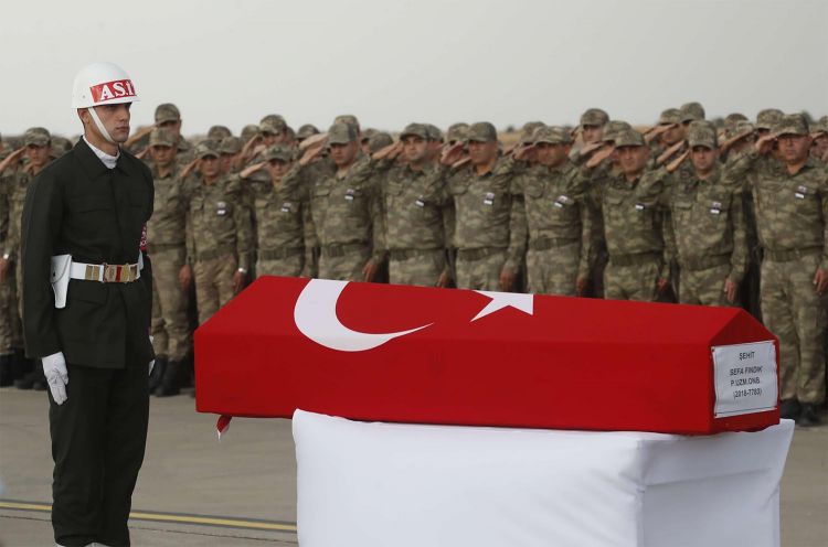 Terror attack kills three Turkish soldiers near Syrian border