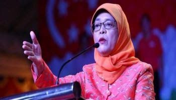 رئيسة سنغافورة: أسبوع أبوظبي للاستدامة فرصة ملائمة لتبادل الآراء