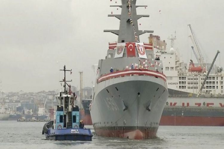 Первый национальный разведывательный корабль Турции введен в эксплуатацию