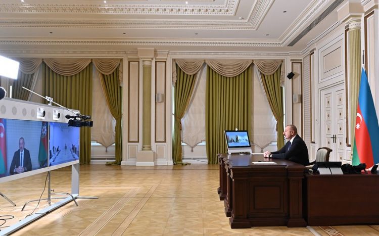 Prezident İlham Əliyevlə Monteneqro parlamentinin sədri arasında videoformatda görüş olub YENİLƏNİB