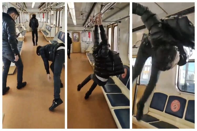 Полиция начала расследование в связи с некультурным поведением молодежи в бакинском метро