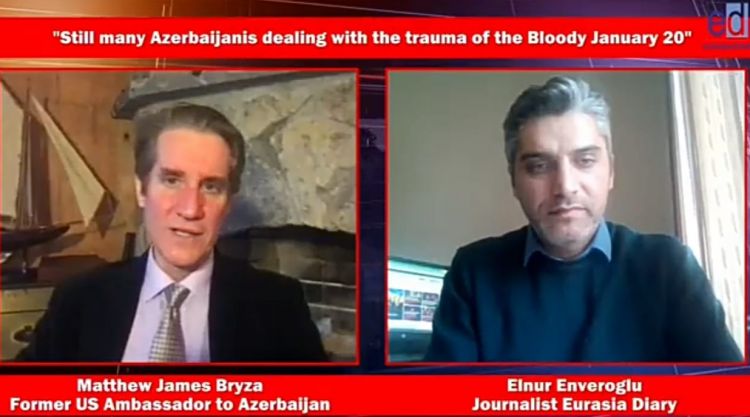 "Many people I know in Azerbaijanis still dealing with the trauma" - Former US Ambassador discussed the political side of the January 20 events - VIDEO