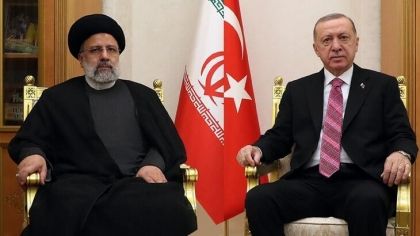 الرئيس التركي ونظيره الإيراني يبحثان ملفات اقليمية والعلاقات الثنائية