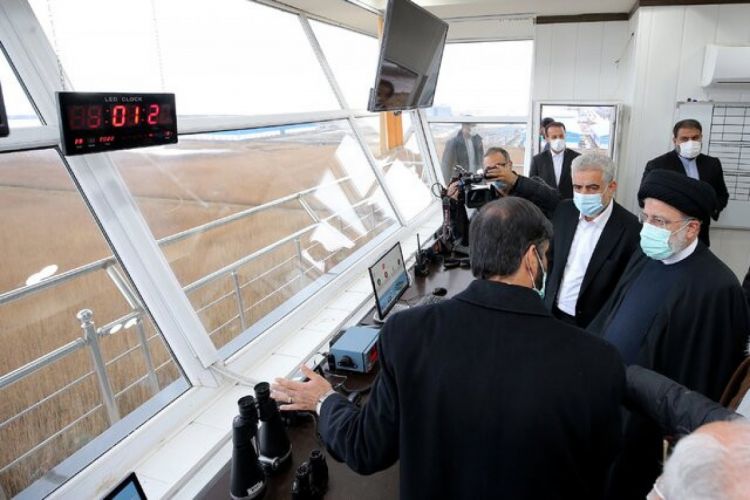 Президент Ирана осмотрел проект железной дороги Решт-Астара