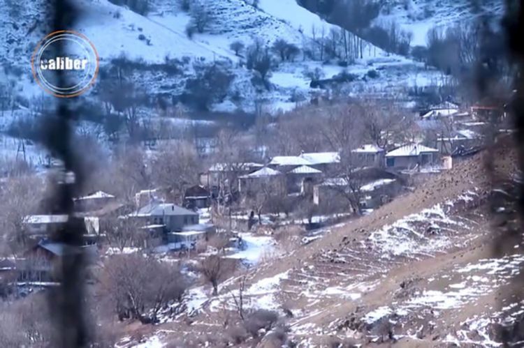 Ovuc içi kimi - Azərbaycan Ordusunun sərhəd postları qarşısındakı Ermənistan kəndləri Caliber