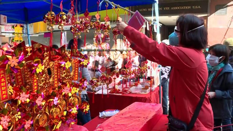 Residents in San Francisco celebrate Chinese New Year