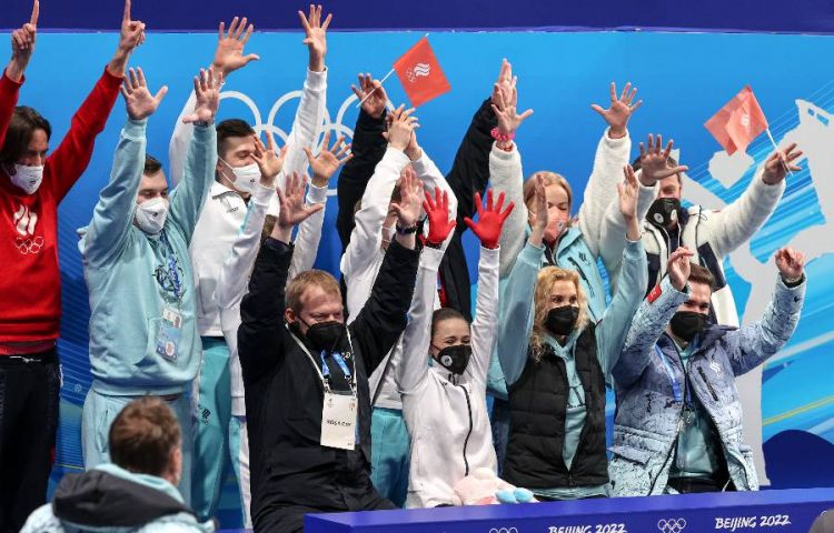 Pekin-2022 Olimpiadasında Rusiya birinci yerdədir