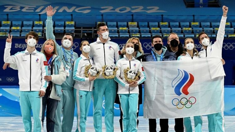 أولمبياد بكين.. روسيا تحرز ذهبية الفرق في التزحلق الفني على الجليد