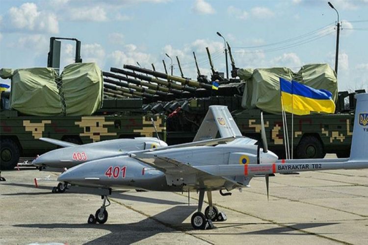 Украина в ответ на учения России проведет военные учения с применением Bayraktar