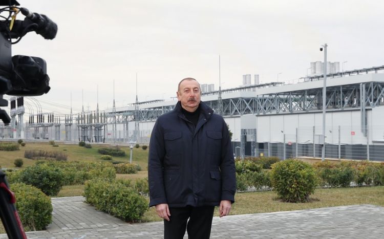 В этом году на освобожденных землях будет построено и начато строительство 5 ГЭС Ильхам Алиев