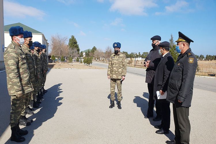 Представители Аппарата омбудсмена посетили воинскую часть ВВС