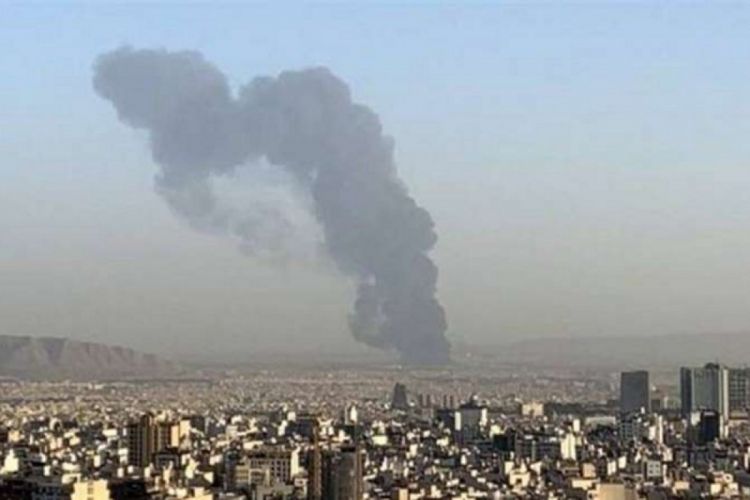 В Иране на военной базе КСИР произошел пожар