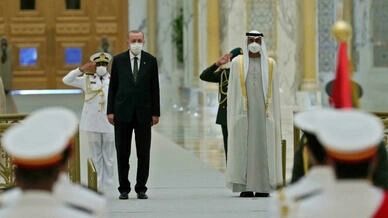 الرئيس التركي في الإمارات لتعزيز التقارب السياسي والاقتصادي