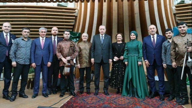 Erdogan stops by Azerbaijan pavilion at Dubai Expo 2020 amid UAE visit