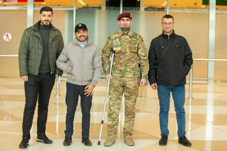 Фонд «YAŞAT» отправил в Турцию еще 4 получивших ранения ветеранов