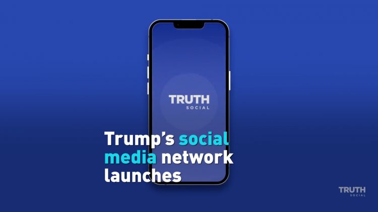 Trump launches social media network