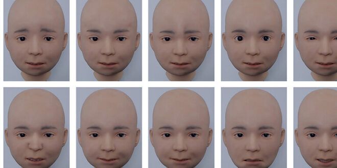طفل آلي قادر على التعبير عن 6 مشاعر بشرية بشكل “مخيف”