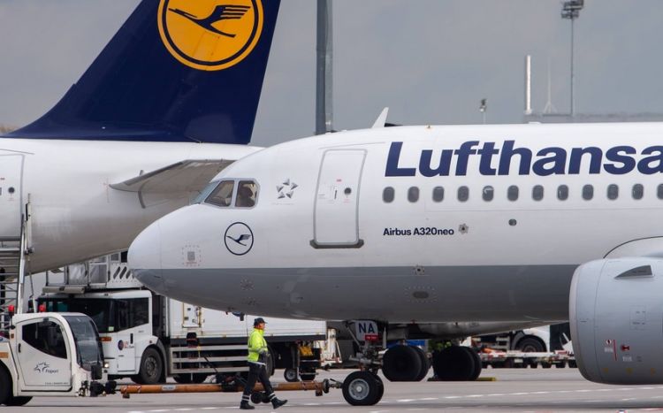 Lufthansa продлевает на месяц приостановку авиасообщения с Украиной