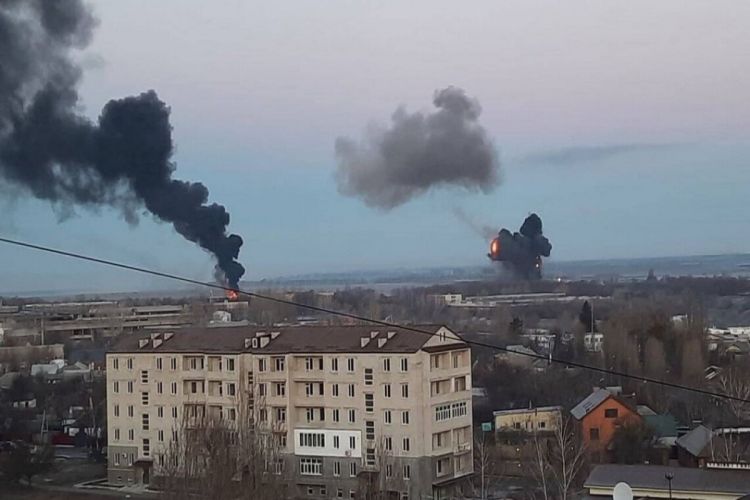 Российская армия обстреляла Харьков из «Градов», десятки погибших и сотни раненых