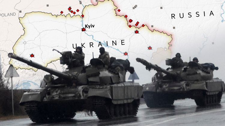 Full-scale war launched by Russia against Ukraine for five days Operative situation