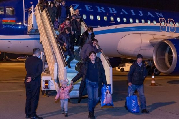 До сих пор из Украины в Азербайджан эвакуированы более 5000 человек