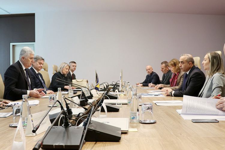 Азай Гулиев встретился с членом Президиума Боснии и Герцеговины