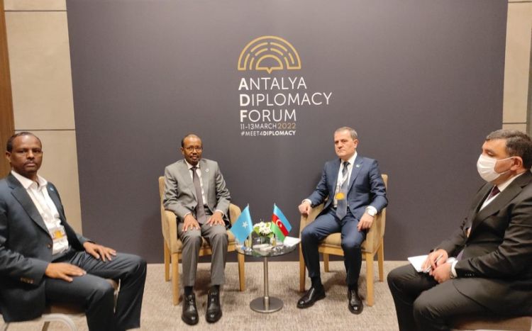 Глава МИД Азербайджана встретился с министром иностранных дел Сомали