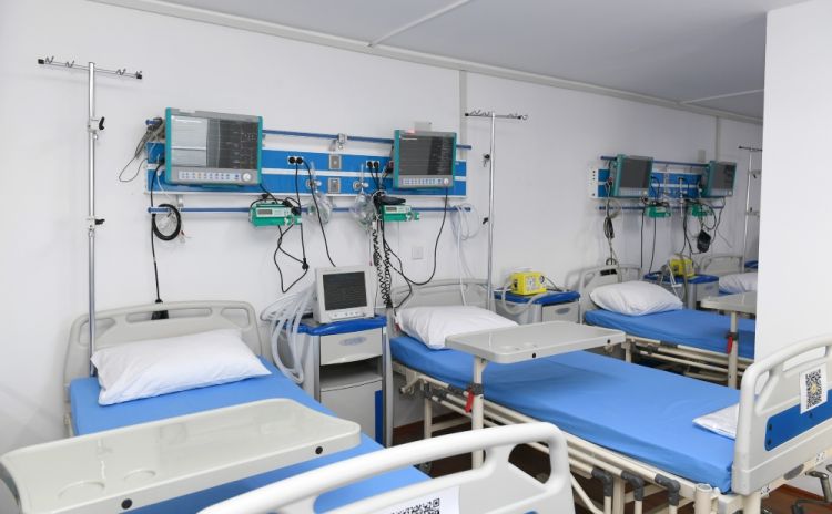 Закрыто несколько отделений модульного госпиталя МЧС